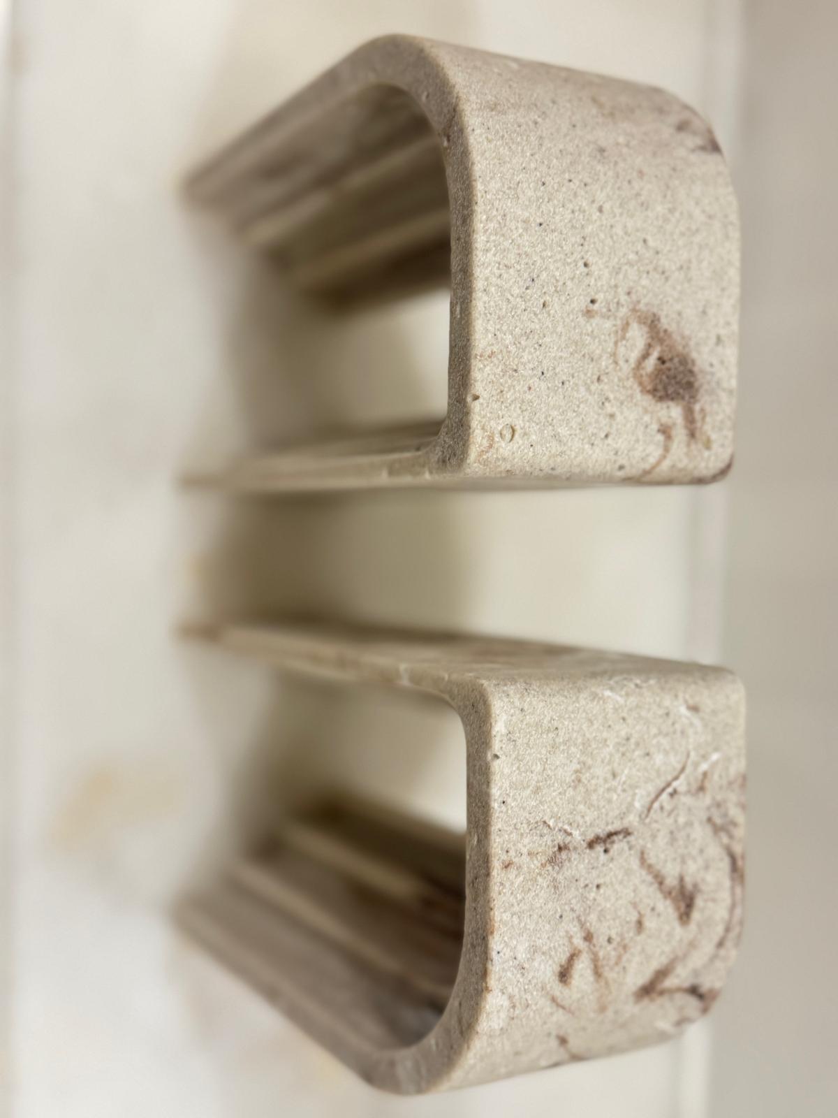 Decorative Natural Stone Bookends Set